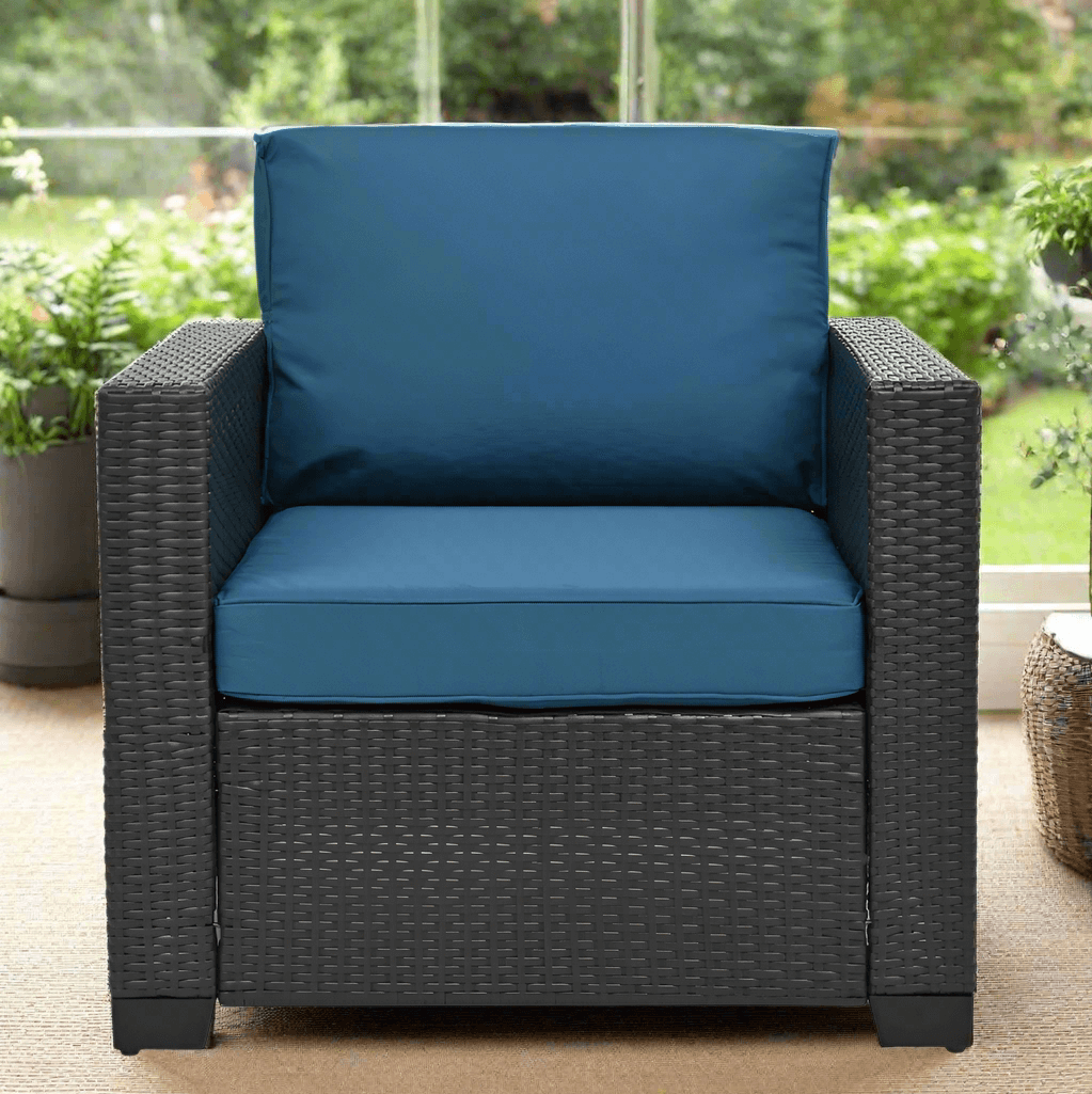 10 Piece Wicker Sectional Patio Set