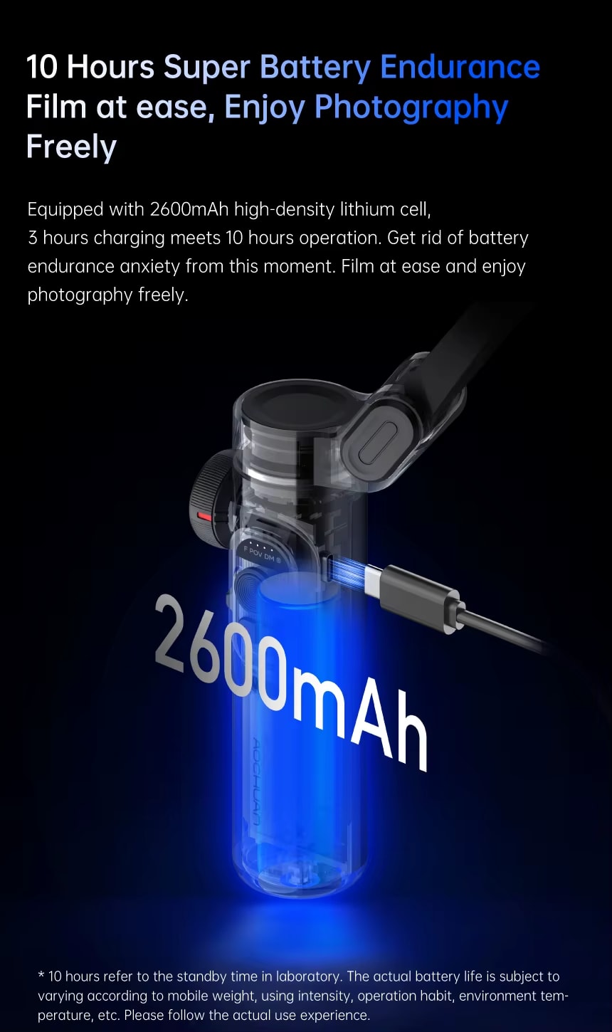 A gimbal selfie stick sold by WorkZen Interiors