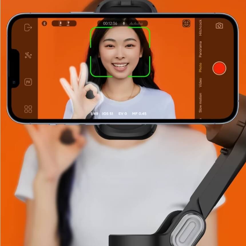 A gimbal selfie stick sold by WorkZen Interiors