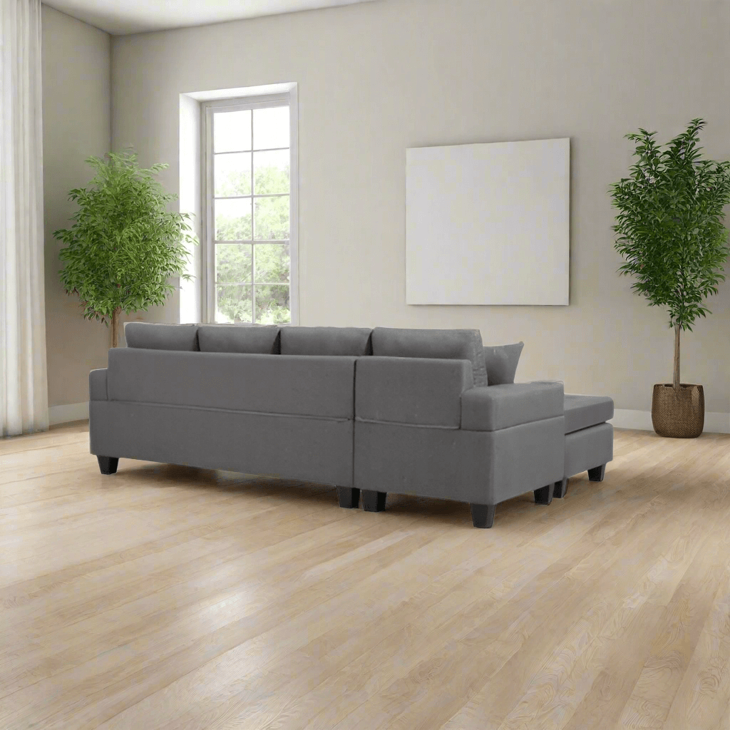 The back of a Modern Sectional Sofa sold by WorkZen Interiors
