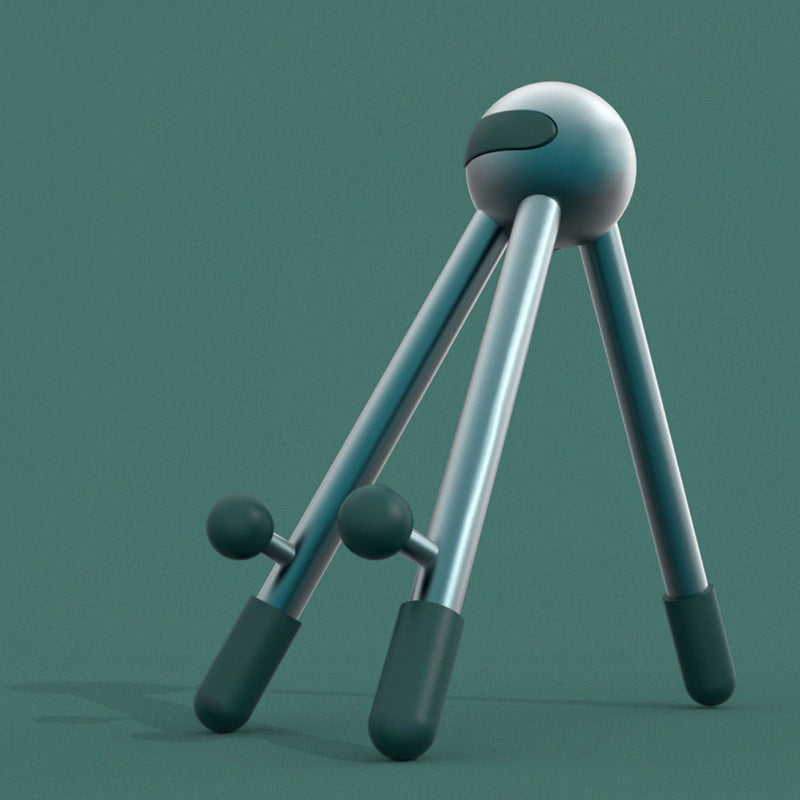 A grey desk phone holder sold by WorkZen Interiors