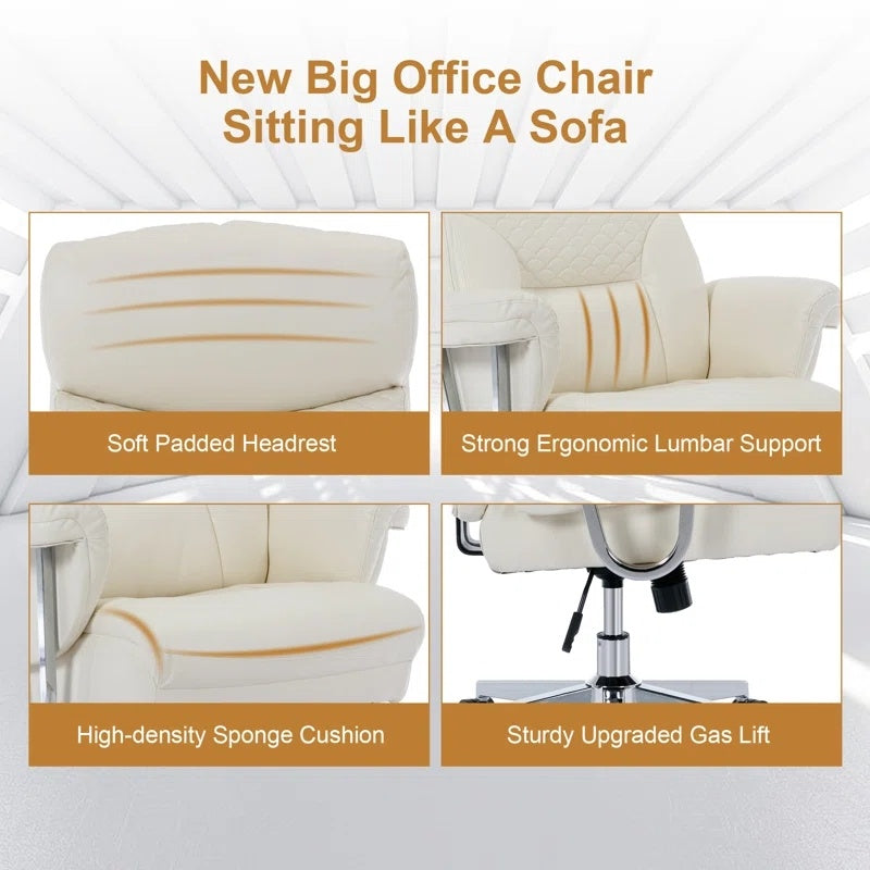 Components of an executive office chair sold by WorkZen Interiors