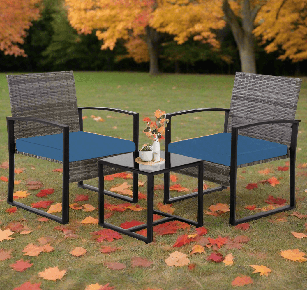A garden dining set sold by WorkZen Interiors