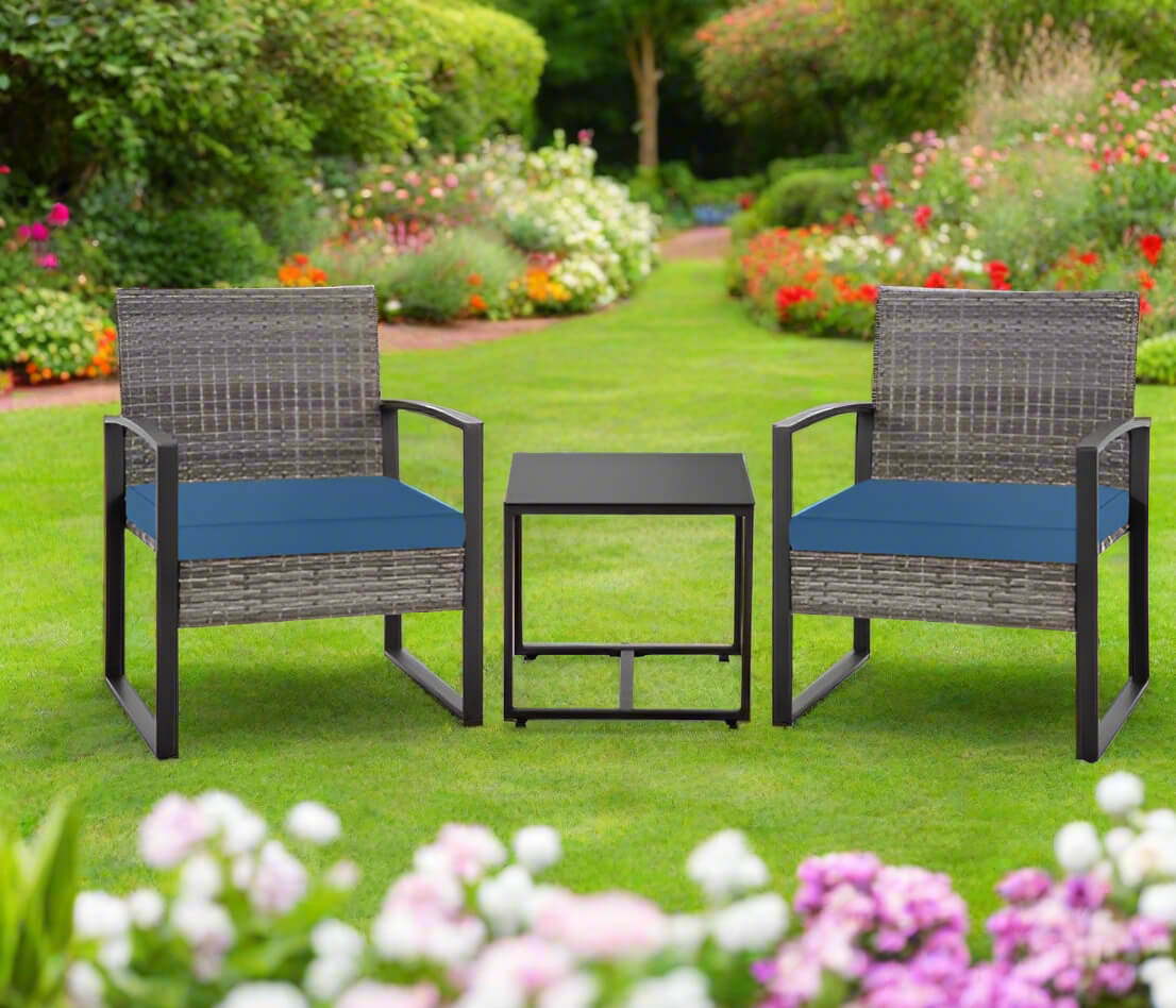 A garden dining set sold by WorkZen Interiors