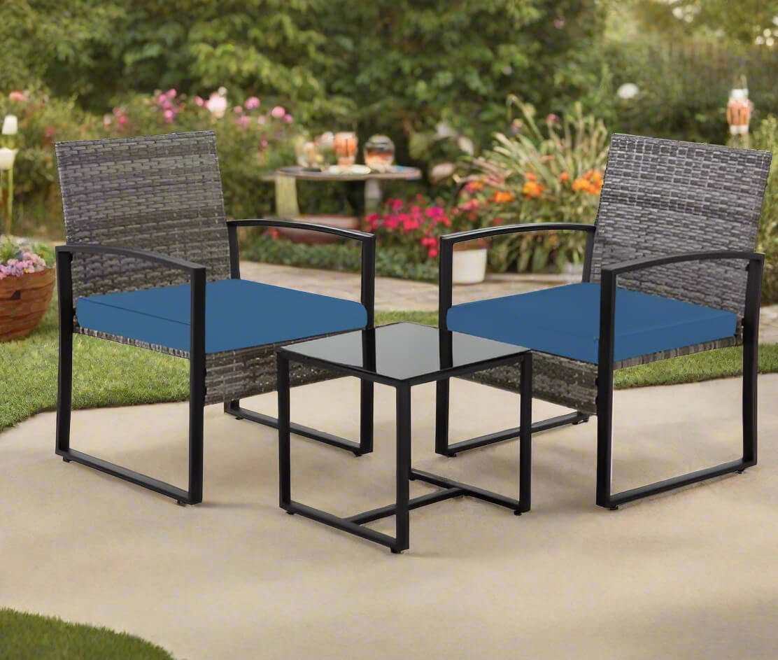 A garden dining set sold by WorkZen Interiors