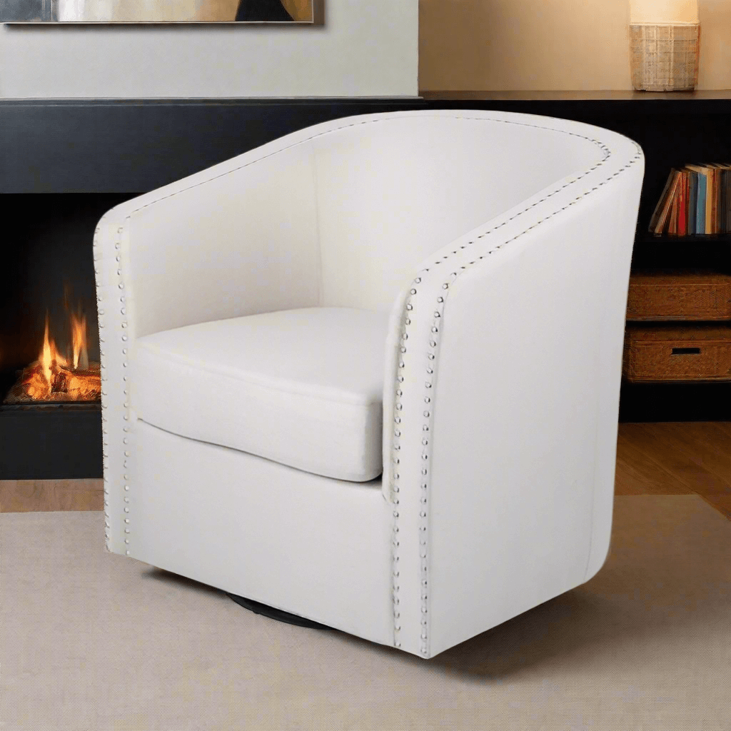 A Swivel Club Chair sold by WorkZen Interiors