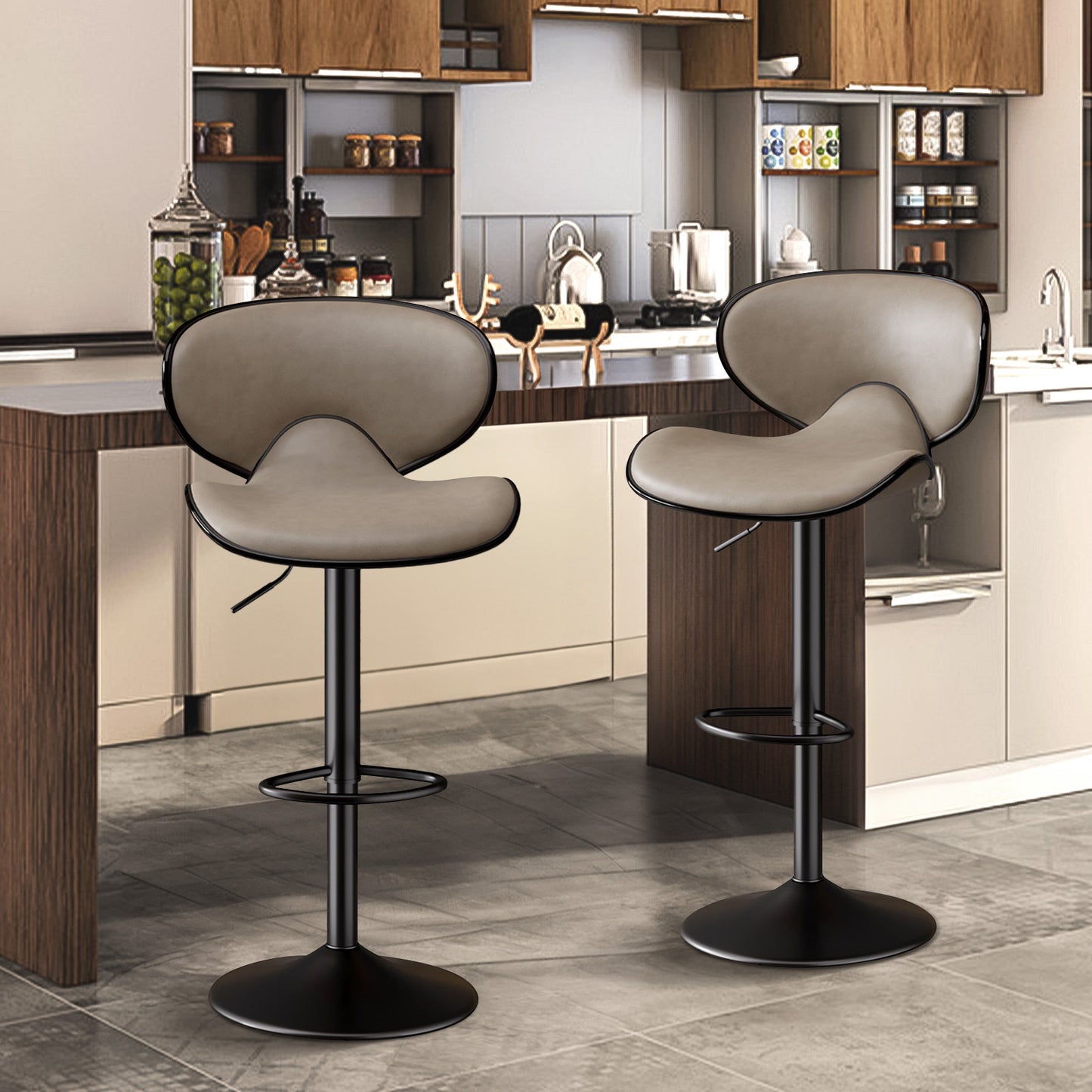 A Sacramento Bar Stools Set Of 2 sold by WorkZen Interiors