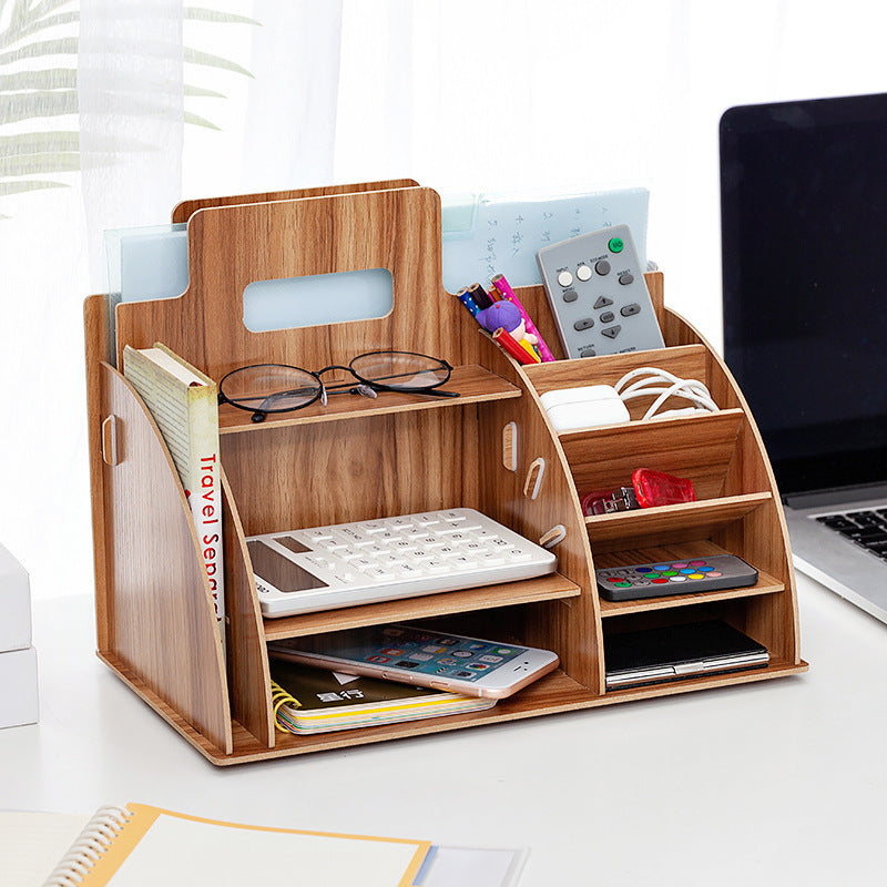 Wooden Magazine Rack