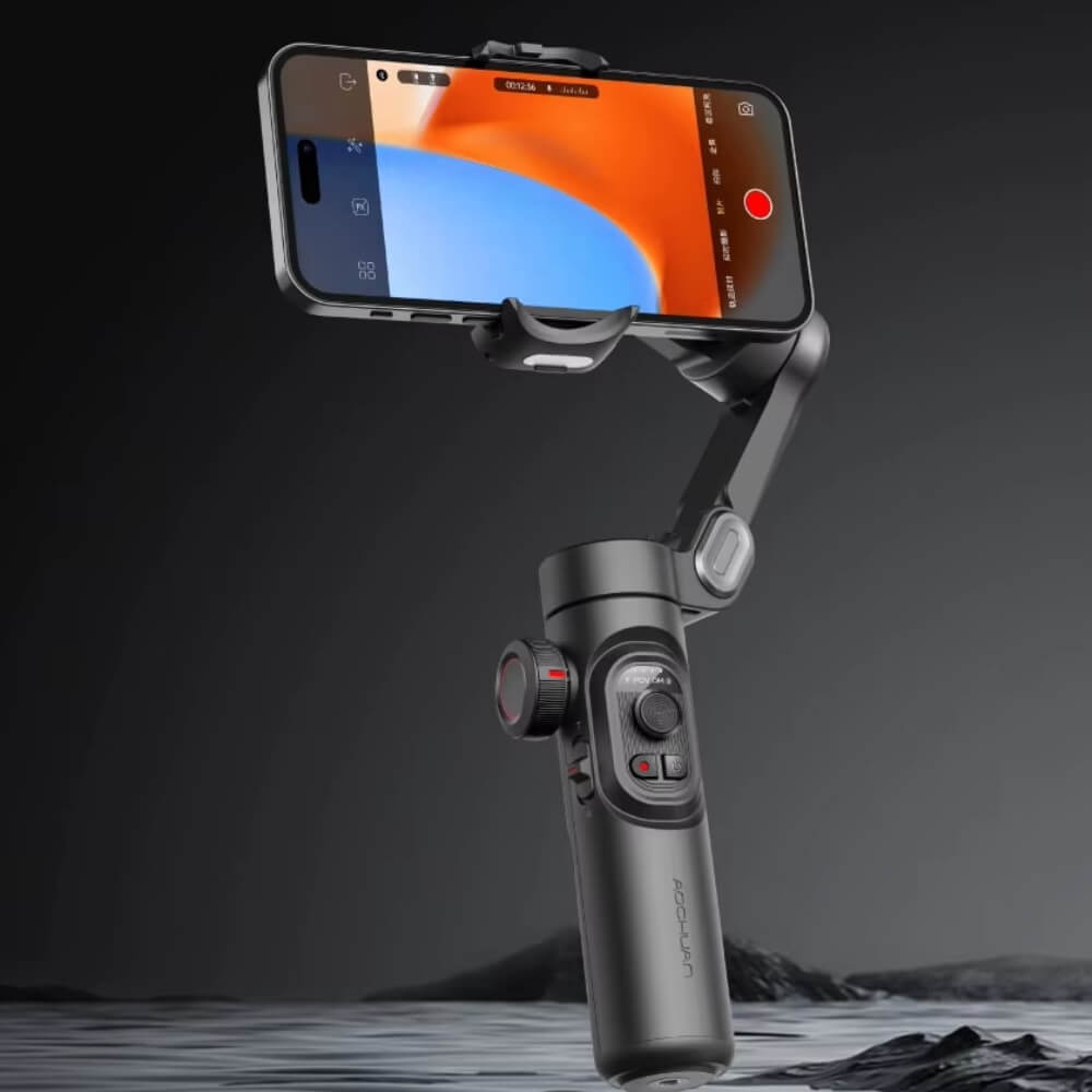 A gimbal selfie stick sold by WorkZen Interiors