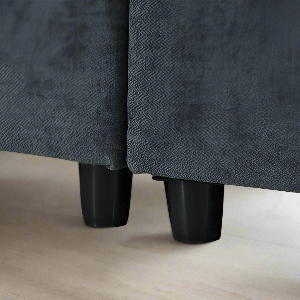 2 feet of a grey 115.5 Foster Modular Deep Grey Sectional Sofa sold by WorkZen Interiors