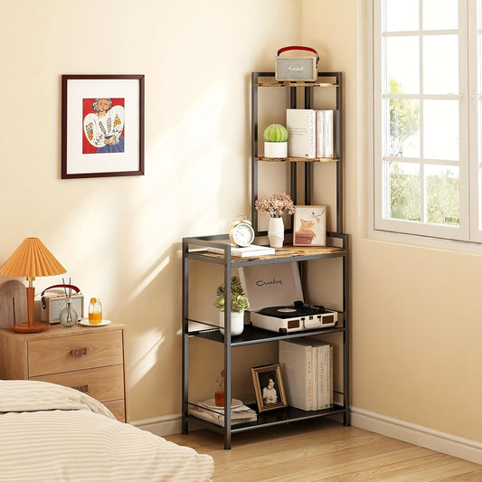 A 5 Tier Corner Shelf sold by WorkZen Interiors