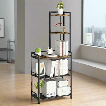 A 5 Tier Corner Shelf sold by WorkZen Interiors