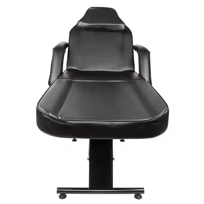 A black aromatherapy massage bed sold by WorkZen Interior