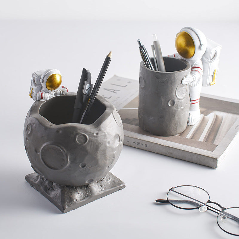 2 Astronaut Desk Pen Holders sold by WorkZen Interiors