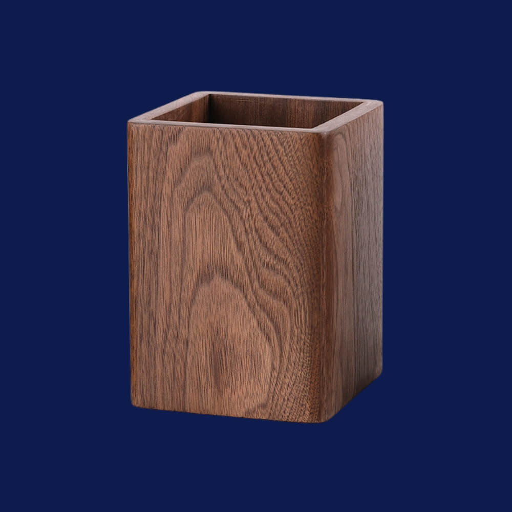 A Bamboo Fountain Pen Holder sold WorkZen Interiors