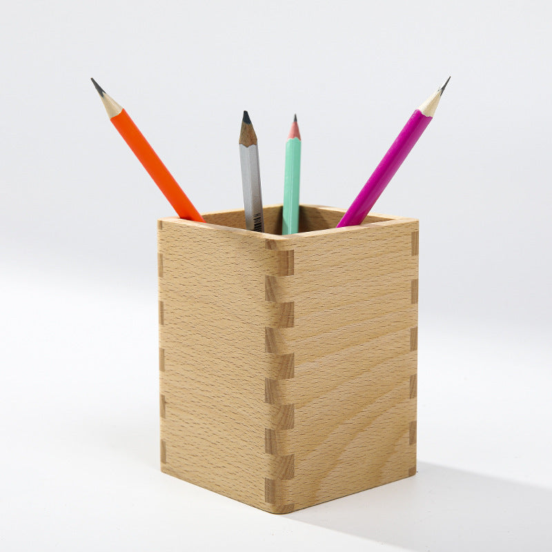 A Bamboo Fountain Pen Holder sold WorkZen Interiors