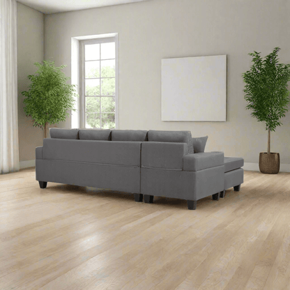 The back of a Modern Sectional Sofa sold by WorkZen Interiors
