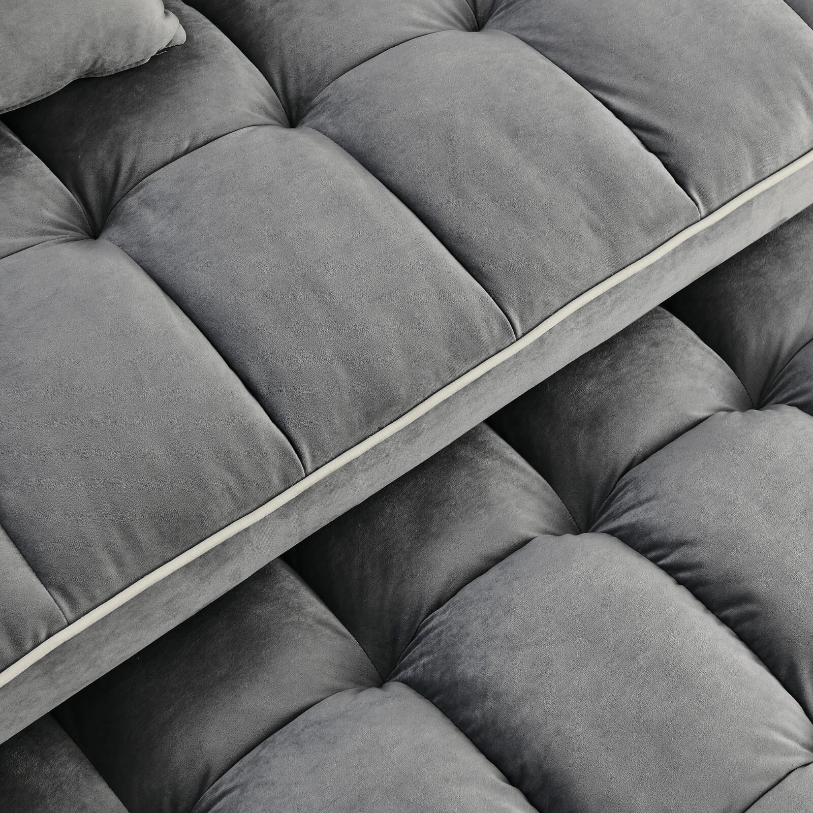 The cushion and upholstery of a Queen Size Sofa Bed sold by WorkZen Interiors