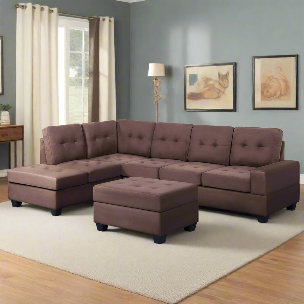 A L Shaped Sectional Sofa sold by WorkZen Interiors 
