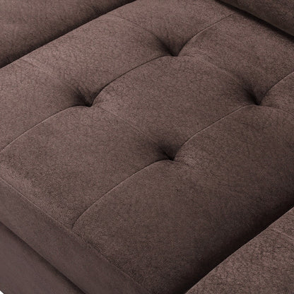 The seat cushion of a Bertinelli L Shaped Sectional Sofa sold by WorkZen Interiors 