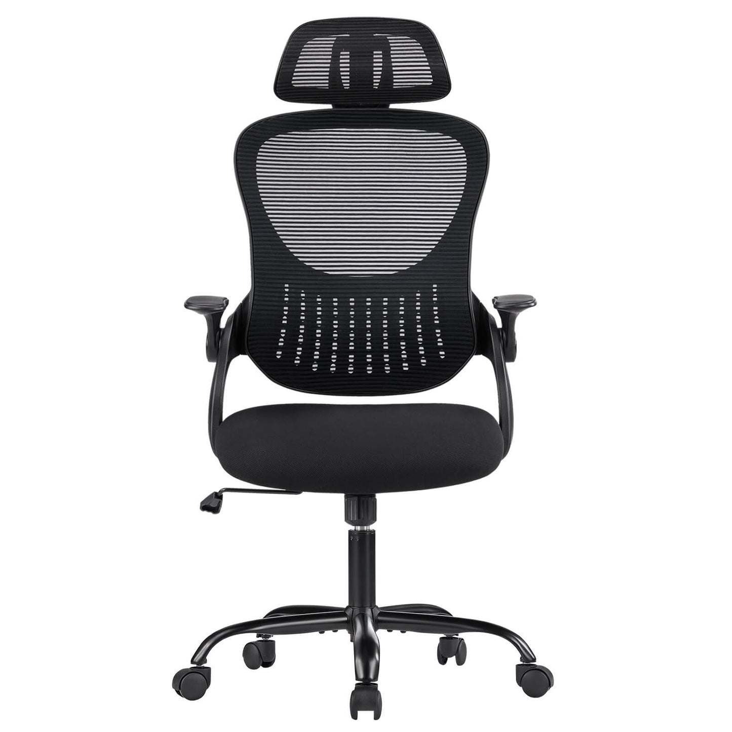 A black Mesh Back Office Desk Chair sold by WorkZen Interiors