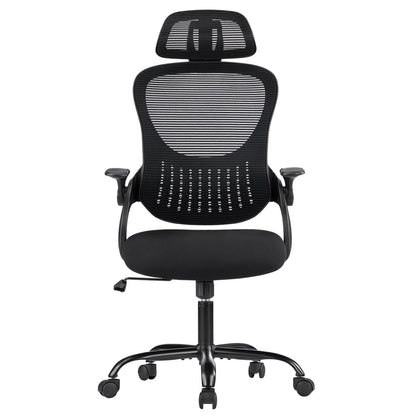 A black Mesh Back Office Desk Chair sold by WorkZen Interiors