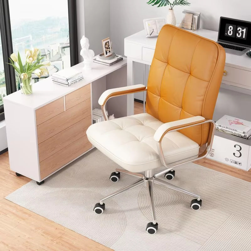 A brown office chair sold by WorkZen Interiors 
