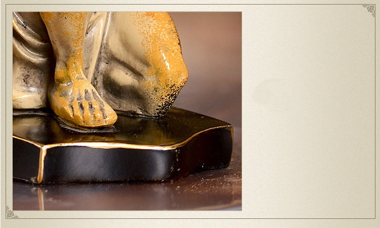 A Charon Resin Sculpture Of Office Figures sold by WorkZen Interiors