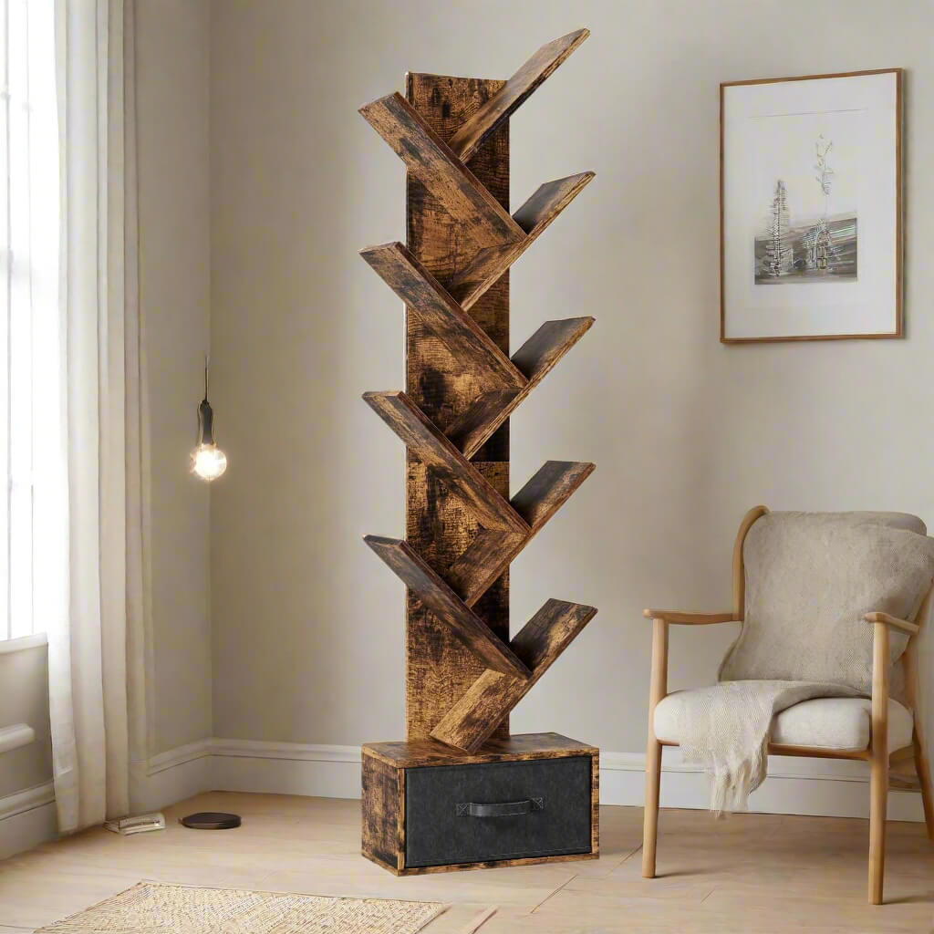 A Da Vinci 9 Tier Tree Office Book Shelf  sold by WorkZen Interiors