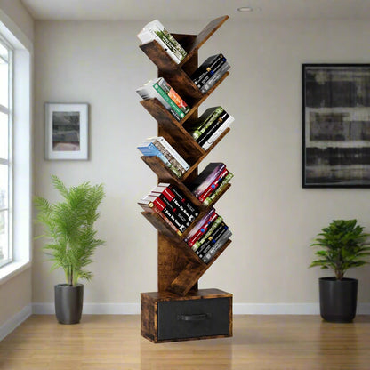 A Da Vinci 9 Tier Tree Office Book Shelf  sold by WorkZen Interiors