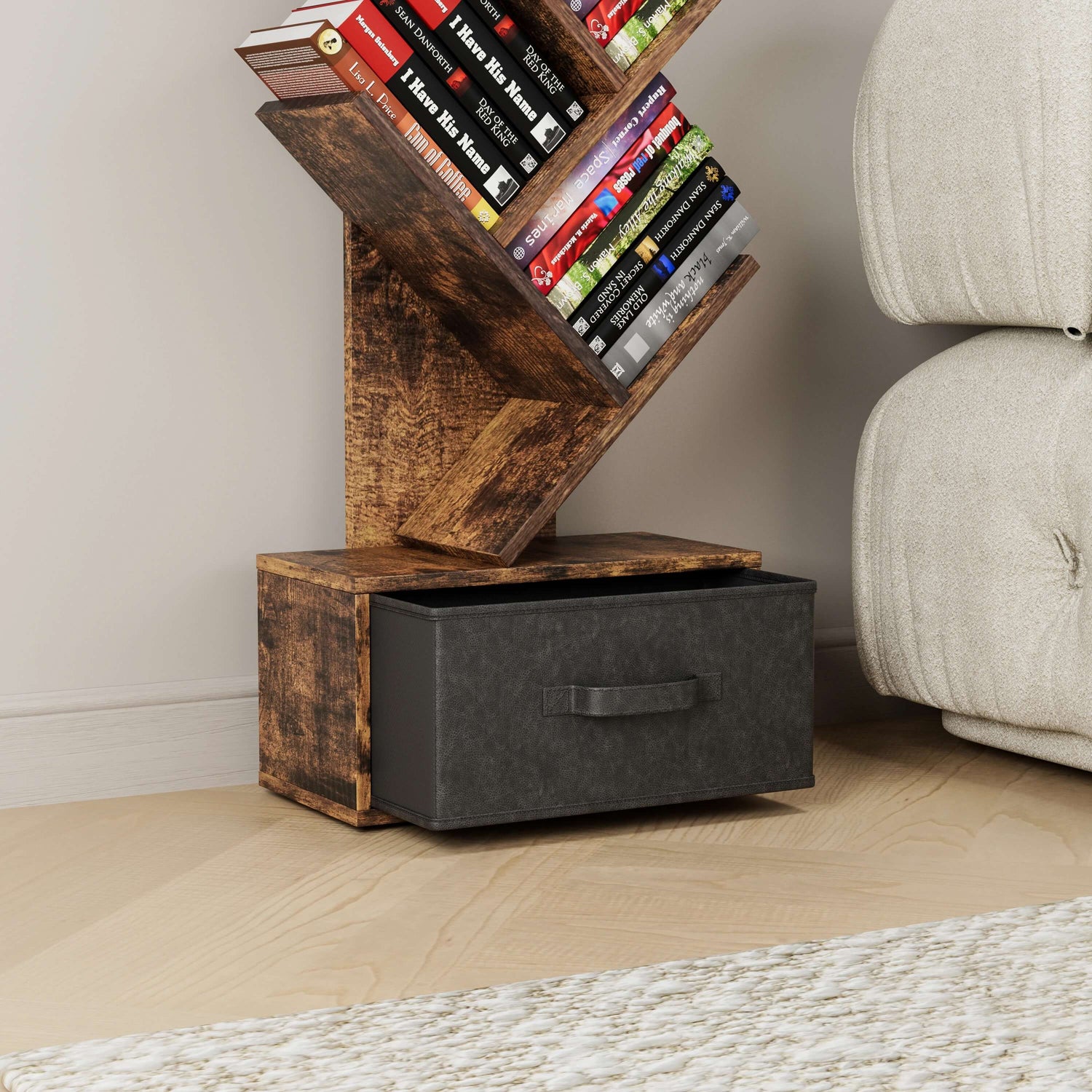 A Da Vinci 9 Tier Tree Office Book Shelf  sold by WorkZen Interiors