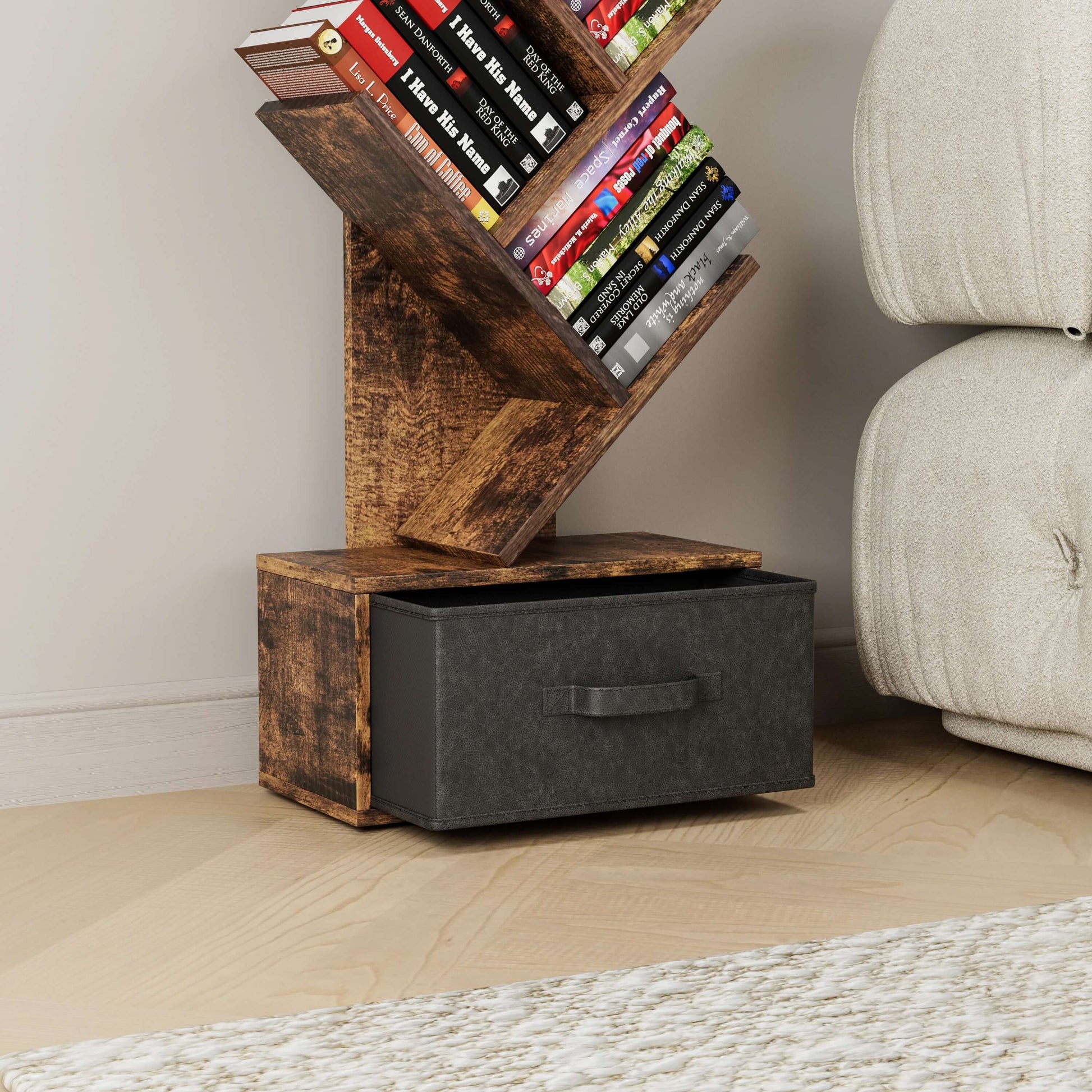 A Da Vinci 9 Tier Tree Office Book Shelf  sold by WorkZen Interiors