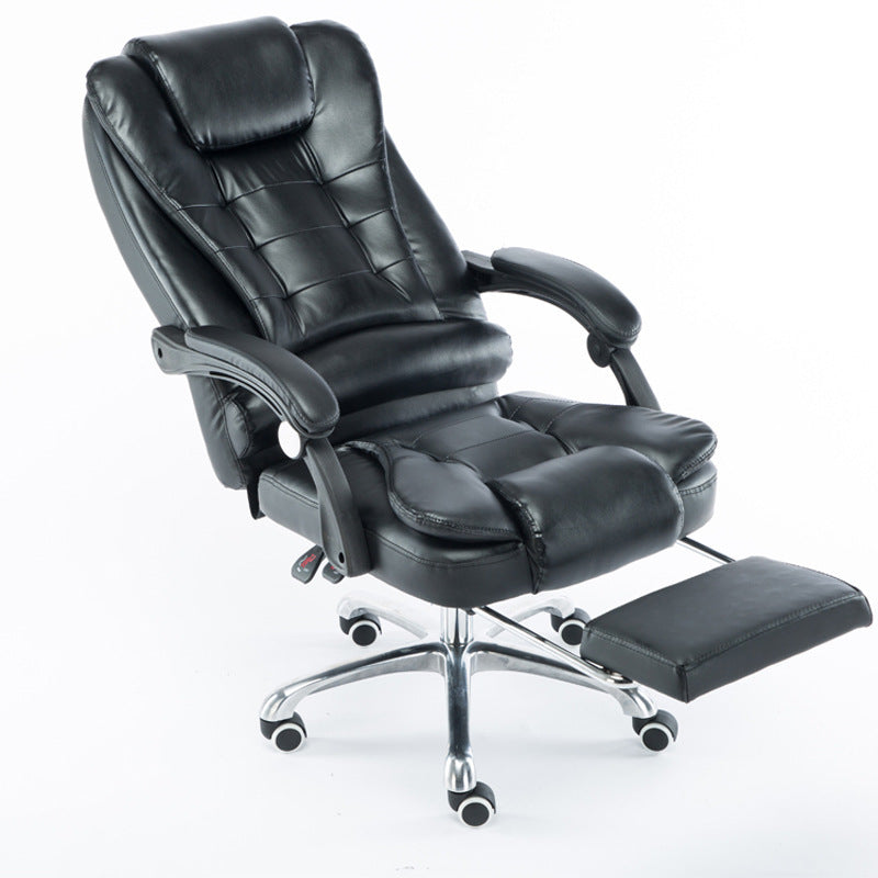 A Dark grey Boston Reclining Office Chair With Footrest sold by WorkZen Interiors