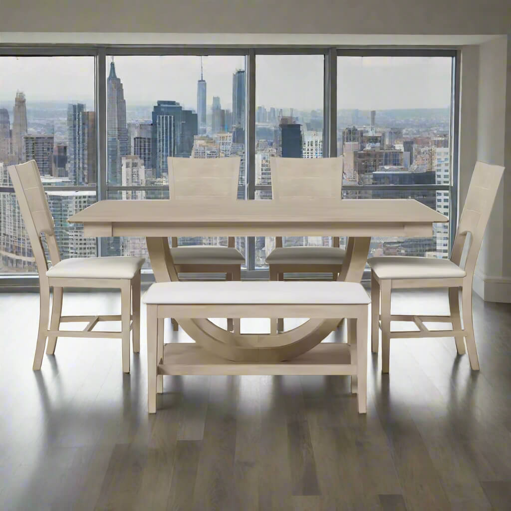 A Dining Room Table Set For 6 sold by WorkZen Interiors