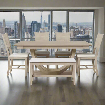 A Dining Room Table Set For 6 sold by WorkZen Interiors