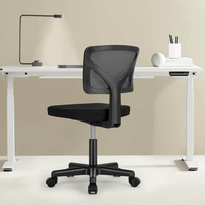 A black Ergo Mesh Office Chair sold by WorkZen Interiors