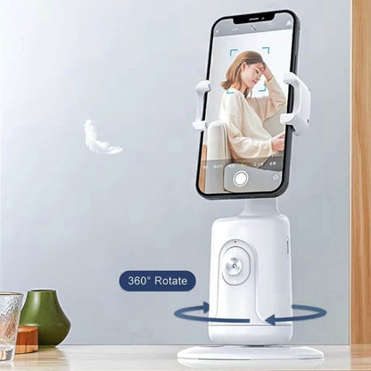 A white motion sensor phone holder of different colors being sold by WorkZen Interiors