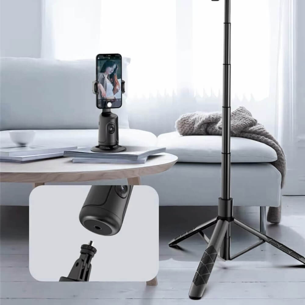 A black motion sensor phone holder of different colors being sold by WorkZen Interiors