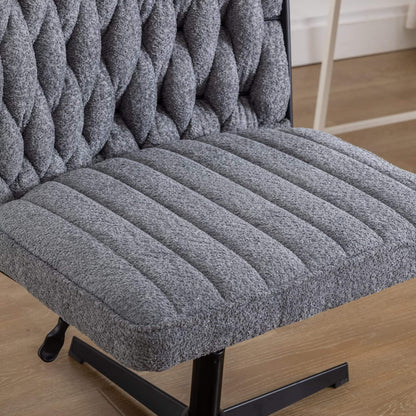 A Gray fabric office chair sold by WorkZen Interiors