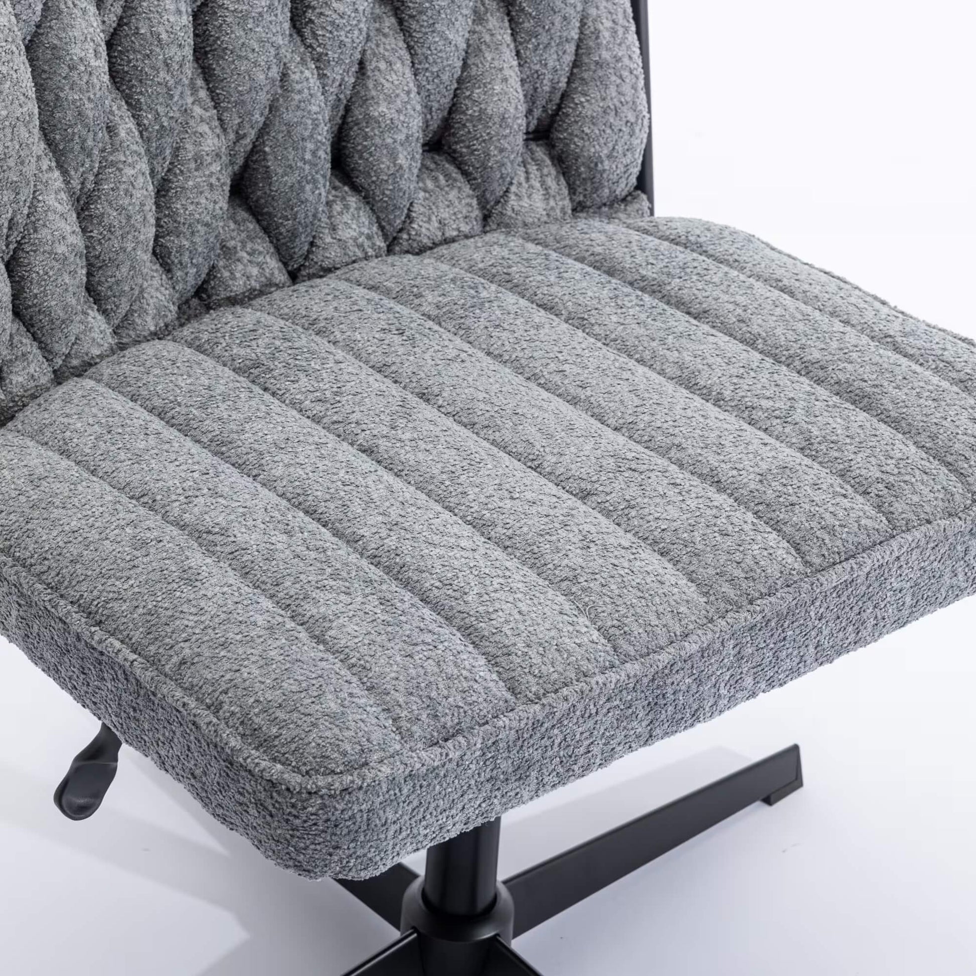 A Gray fabric office chair sold by WorkZen Interiors