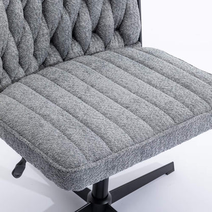 A Gray fabric office chair sold by WorkZen Interiors