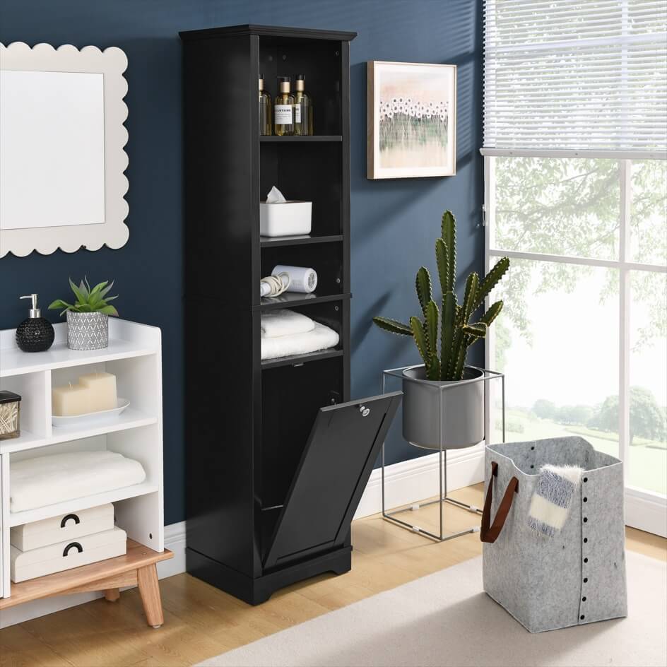 A Floor Standing Bathroom Storage Cabinets sold by WorkZen Interiors