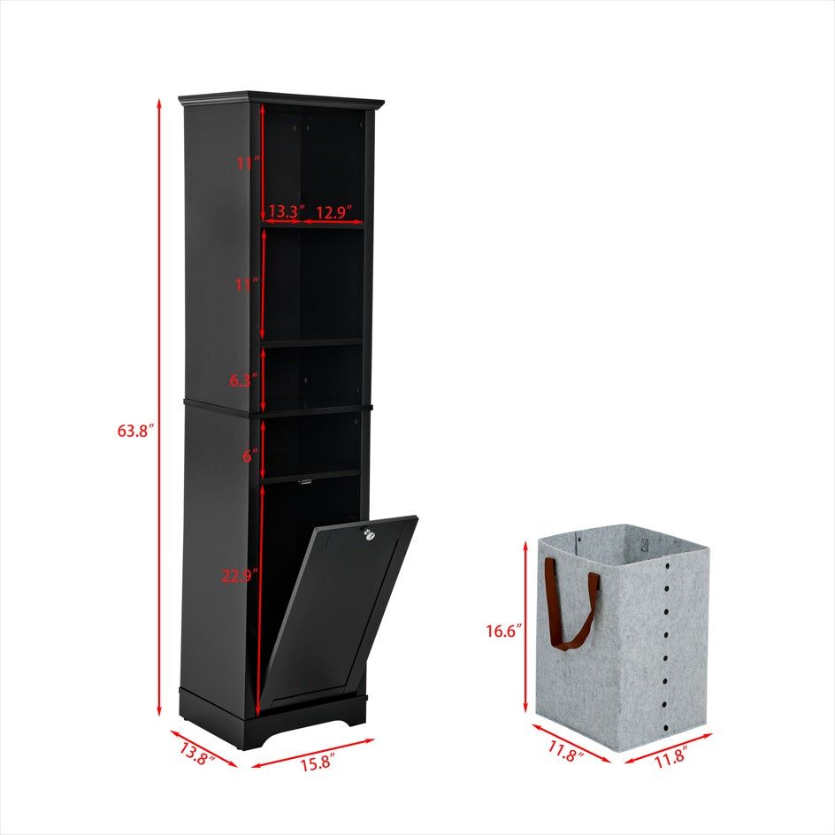A Floor Standing Bathroom Storage Cabinets sold by WorkZen Interiors