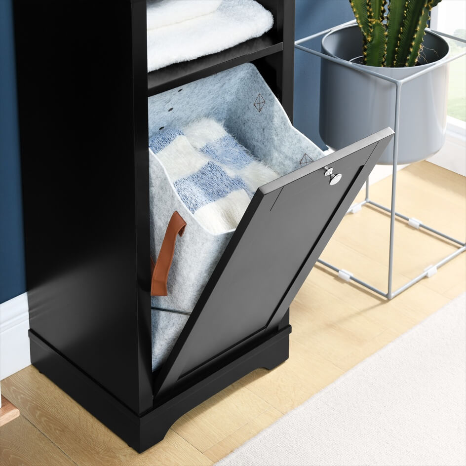 A Floor Standing Bathroom Storage Cabinets sold by WorkZen Interiors