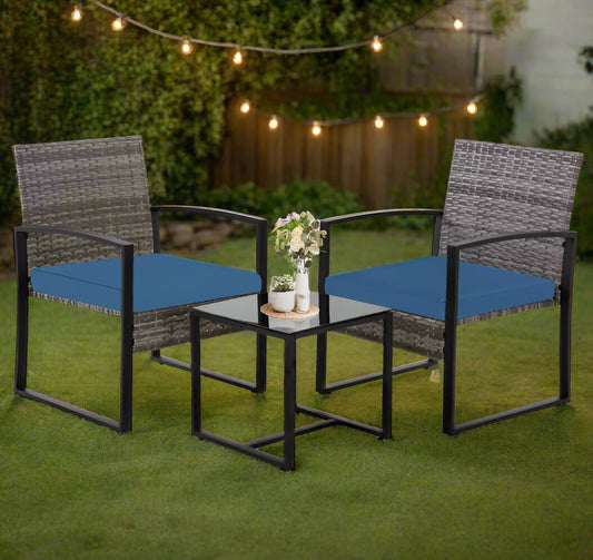 A garden dining set sold by WorkZen Interiors