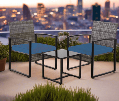 A garden dining set sold by WorkZen Interiors