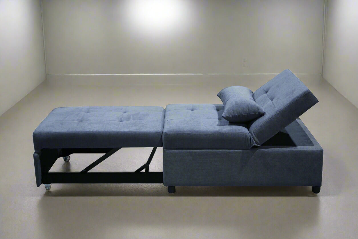 The side view of a Giovanni Sofa Bed Chair sold by WorkZen Interiors