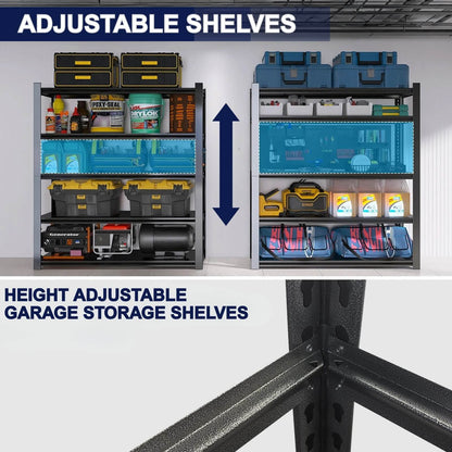 A Heavy Duty Black Metal Shelf sold by WorkZen Interiors