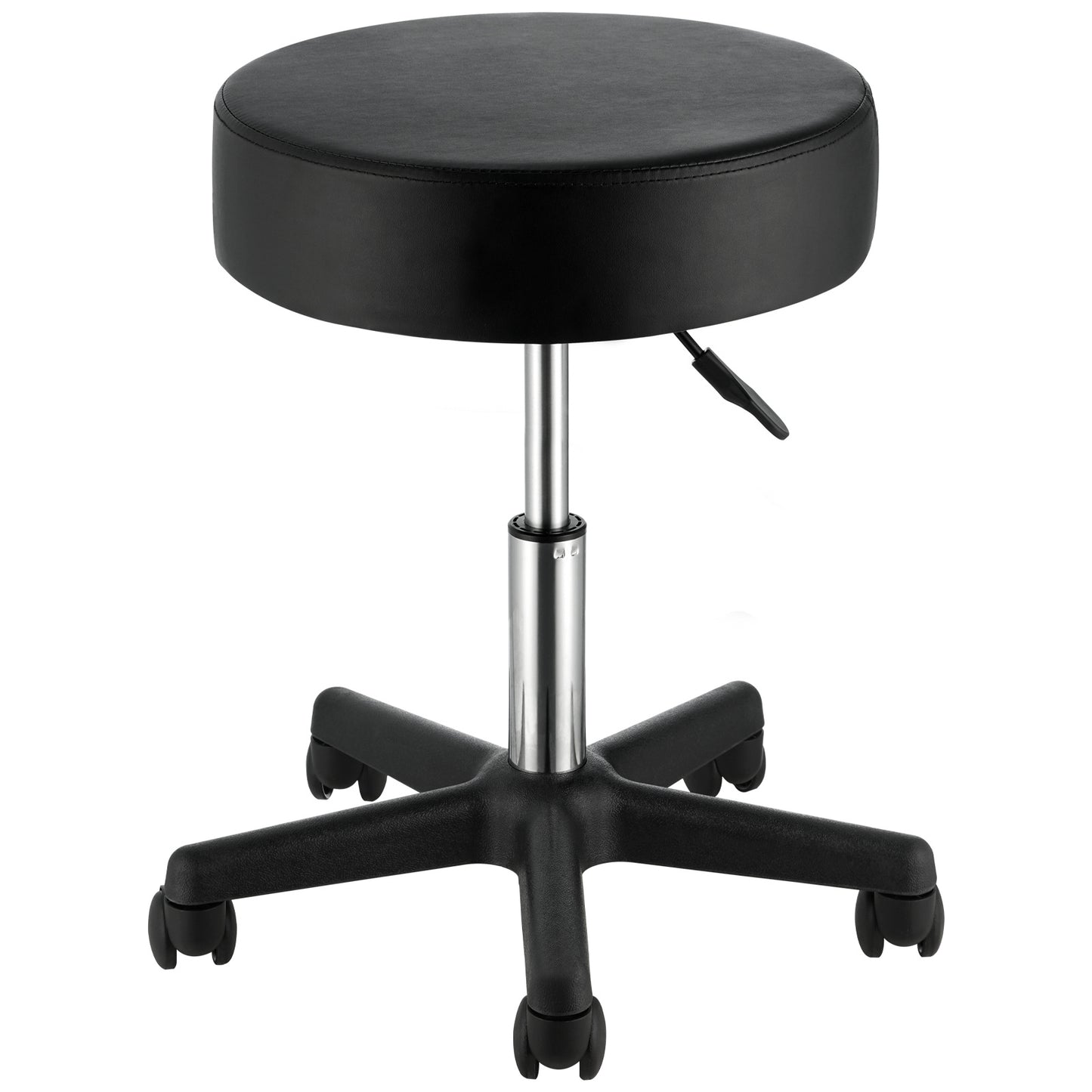 A 400 lbs leather stool sold by WorkZen Interiors