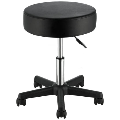 A 400 lbs leather stool sold by WorkZen Interiors